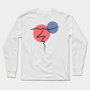 Thinking Face by DailyMoodz Long Sleeve T-Shirt